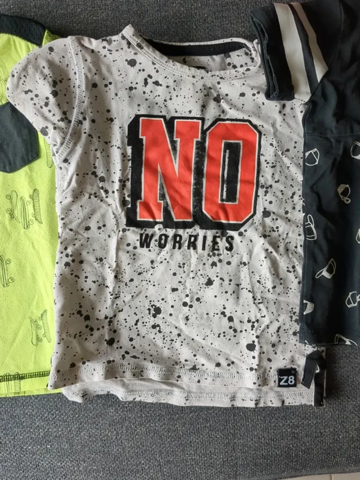 Lot de 9 tee shirts Z8 taille 80 cm - photo numéro 9