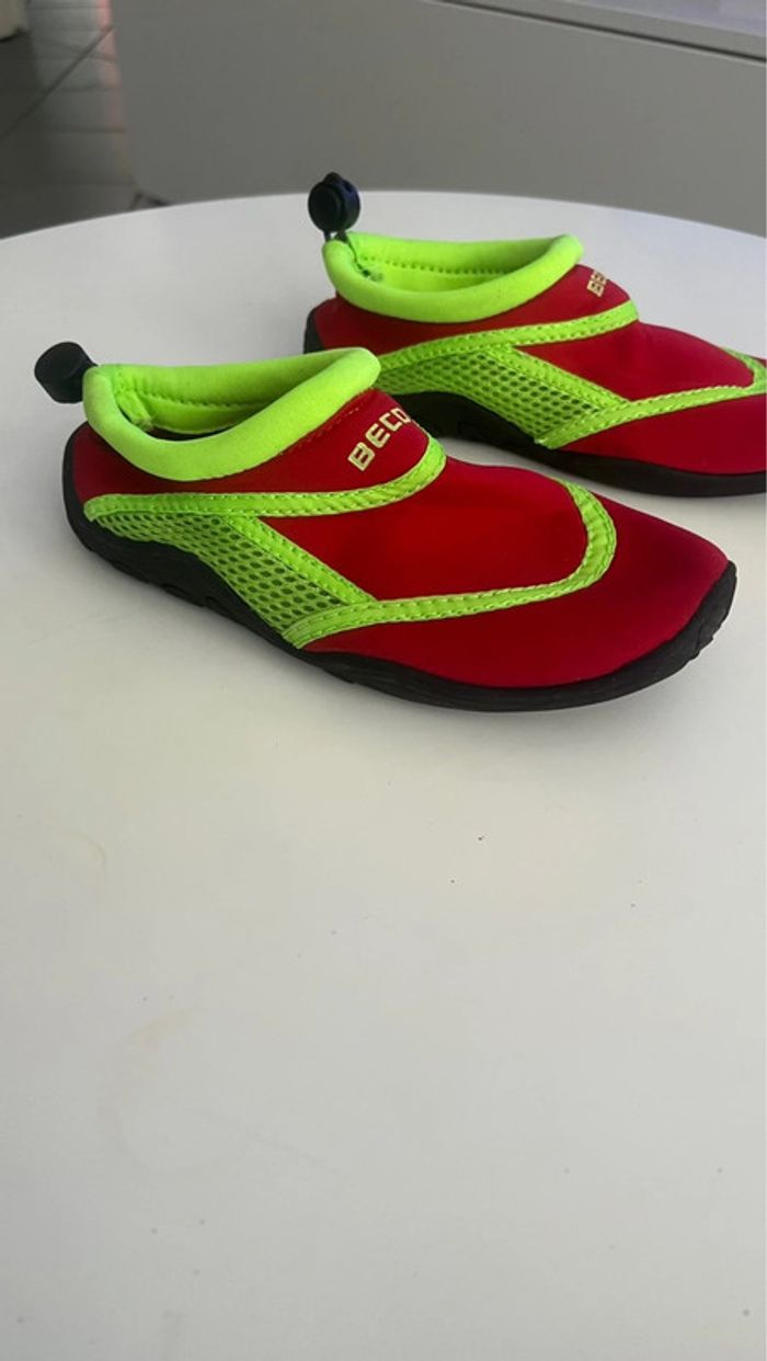 Chaussures aquatiques beco  en parfait état taille 31  avec serrage réglable - photo numéro 5