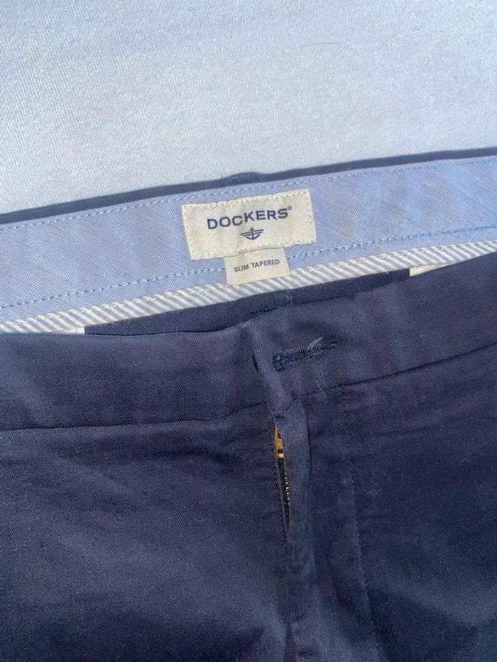 Chino bleu marine taille 40/30 - photo numéro 3