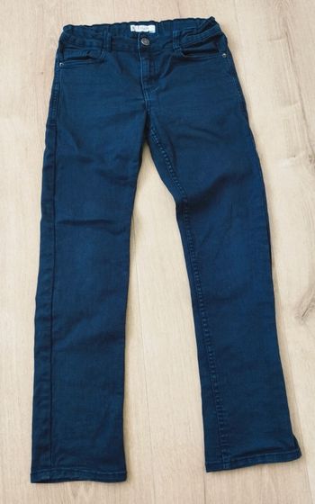 Jean slim garçon bleu marine slim taille 9 ans Kiabi