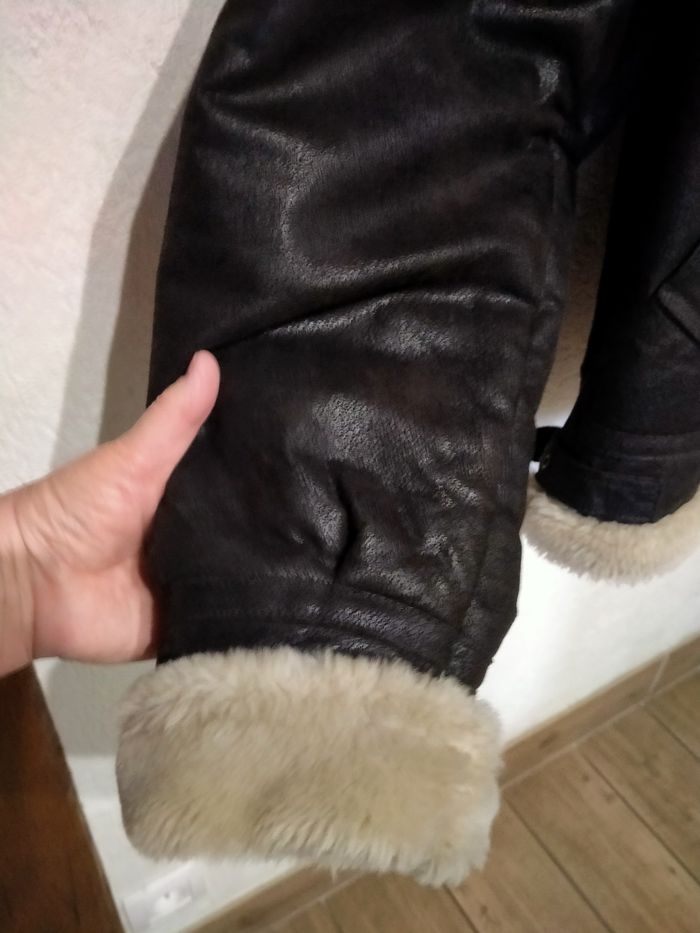 Blouson bombardier cuir - photo numéro 6