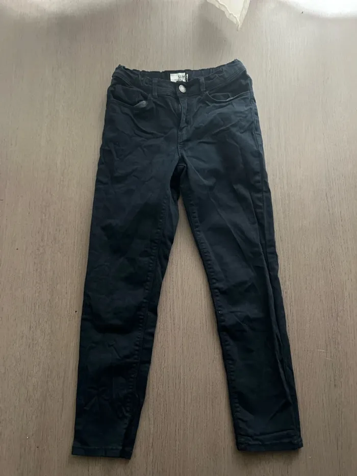 Pantalon kiabi 10 ans bleu marine