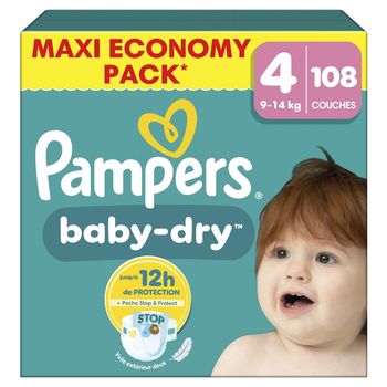 Pampers baby dry taille 4