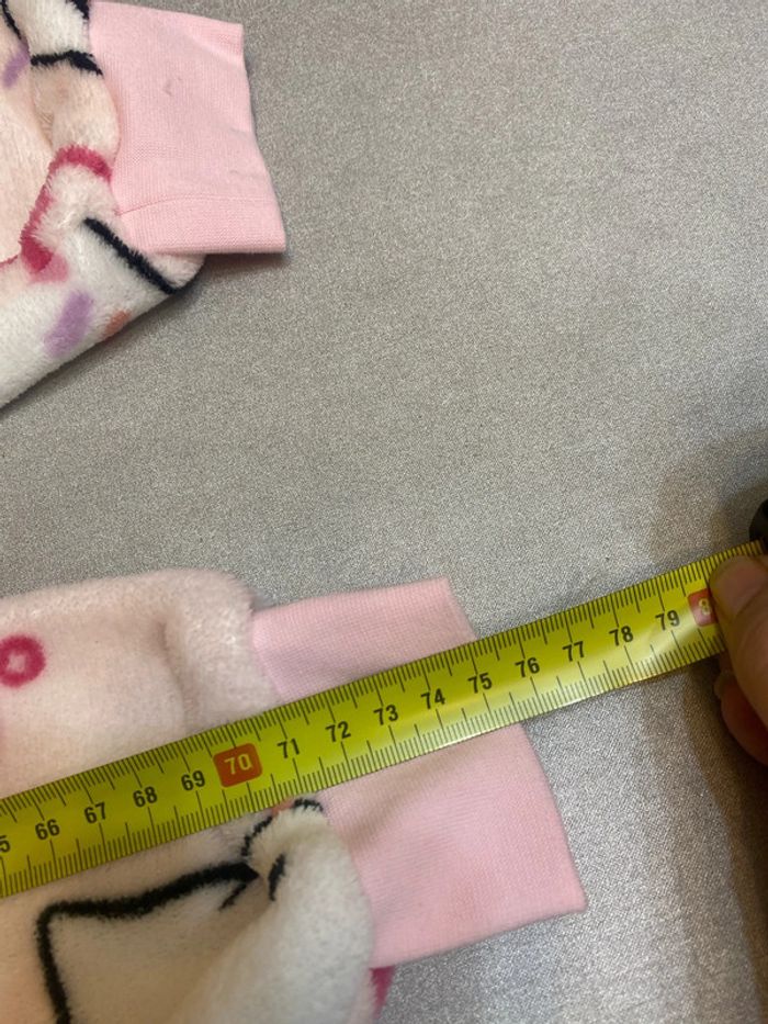 Pyjama combinaison polaire rose Gabby Chat Kiabi taille 3 ans neuf - n98k - photo numéro 5