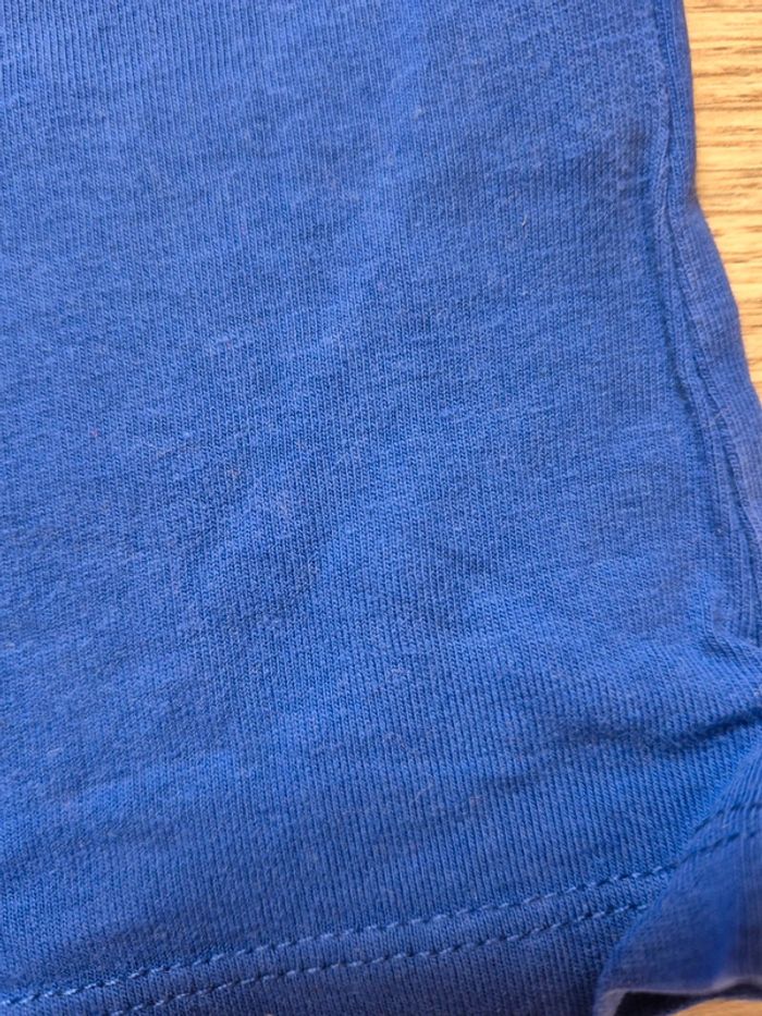 Tee-shirt manche courte été bleu electrique avec oiseau catimini - photo numéro 3