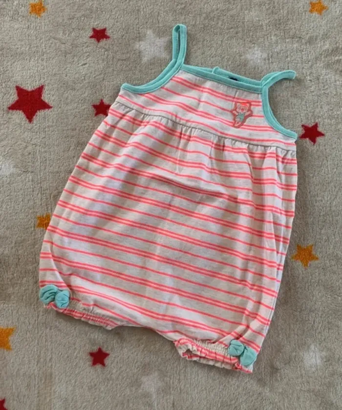 Lot Été Bébé 3M – Sergent Major & DPAM – 5 Tenues Coton Doux Style Rétro Chic - photo numéro 9