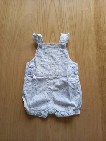 Combishort fille 6 mois