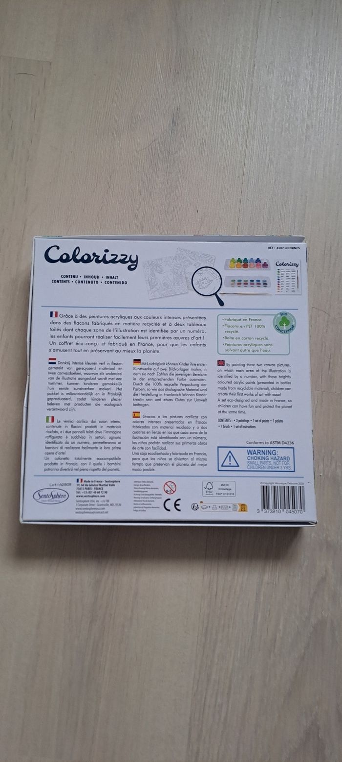 Colorizzy licorne Sento Sphere - photo numéro 2