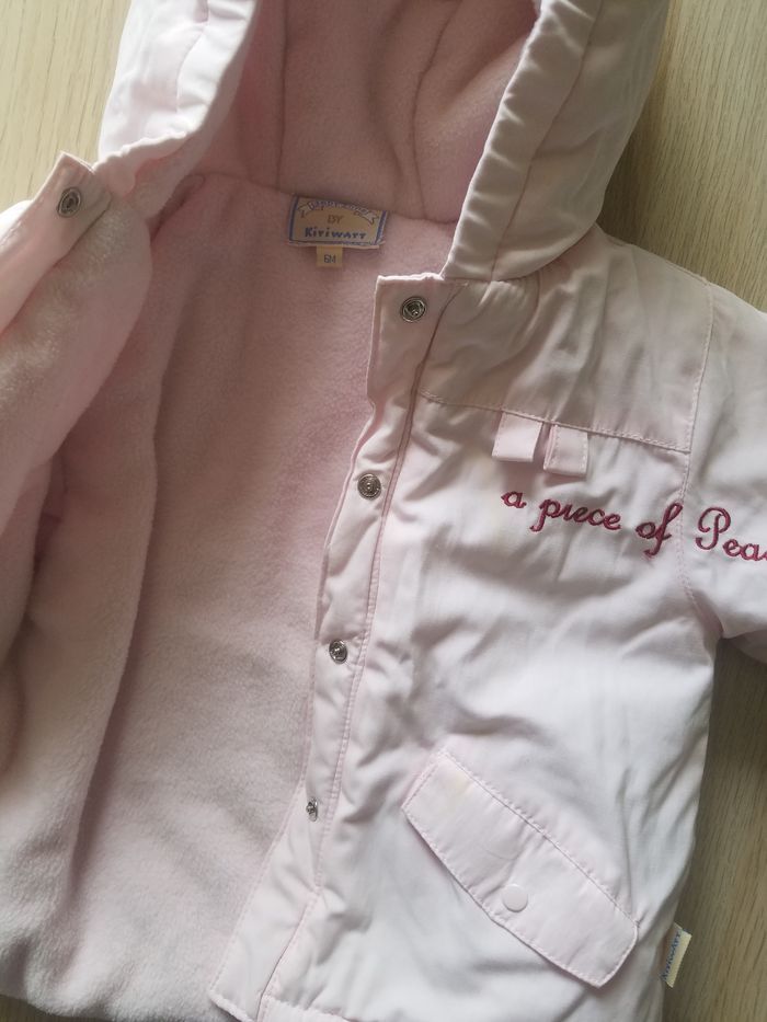 Doudoune chaude fille 6 mois - photo numéro 3