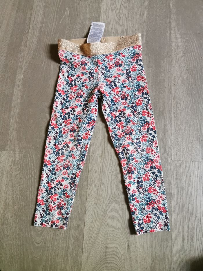 Legging fleuris sergent major 2 3 ans - photo numéro 2