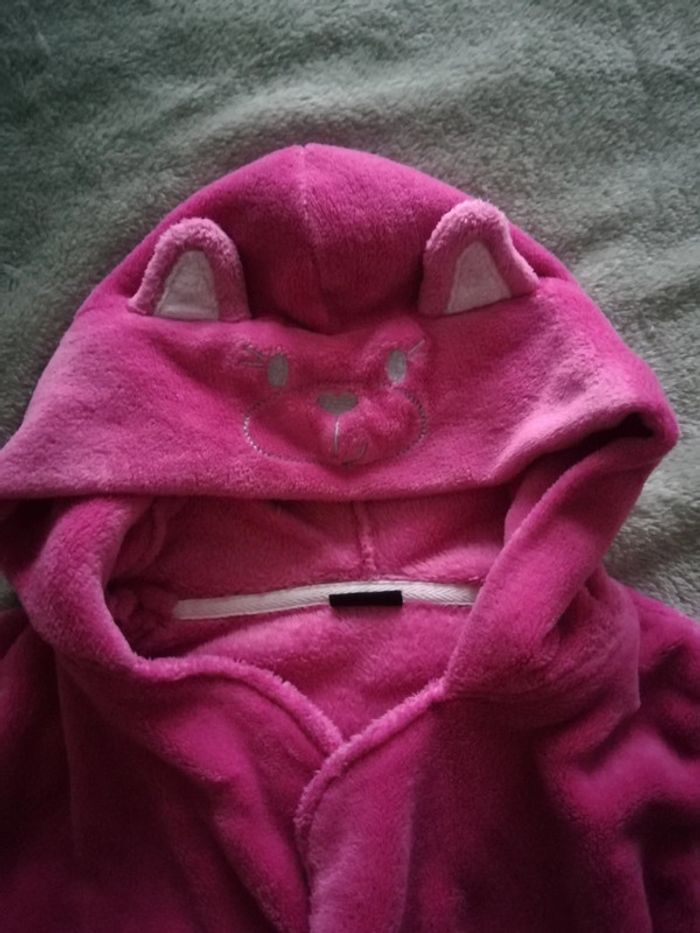 Peignoir doux petit chat - photo numéro 5