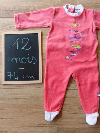 Pyjama velour absorba