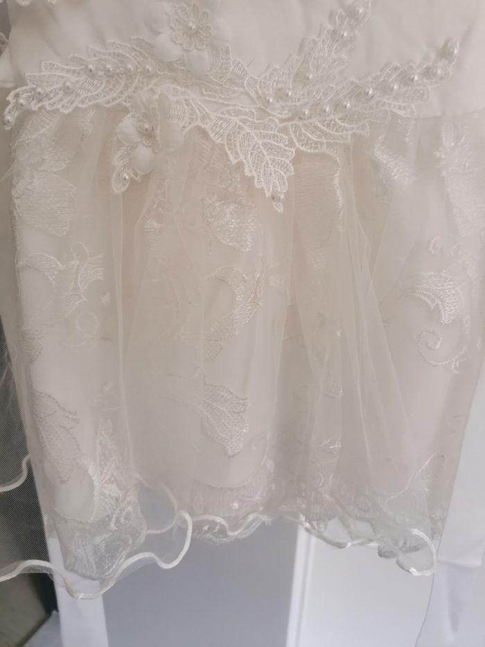 Robe blanche cérémonie 9 mois - photo numéro 6