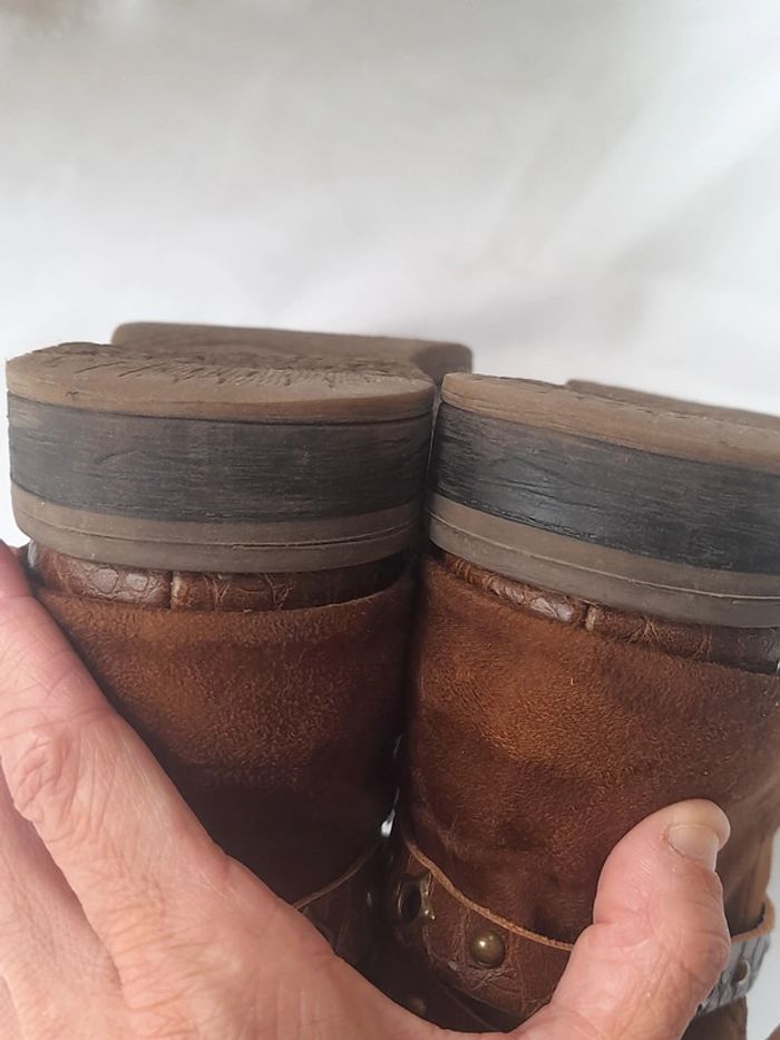 Boots 👢 marron taille 40 - photo numéro 7