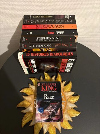 Magnifique lot de livres brochés Stephen King et Rage en version poche