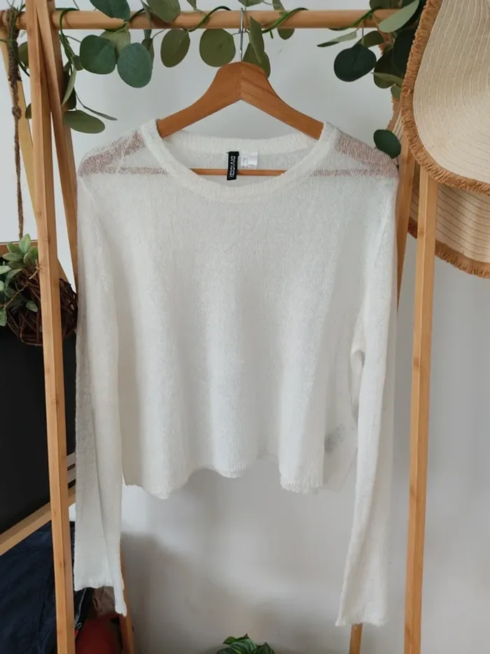 Pull fin transparent H&M L/40