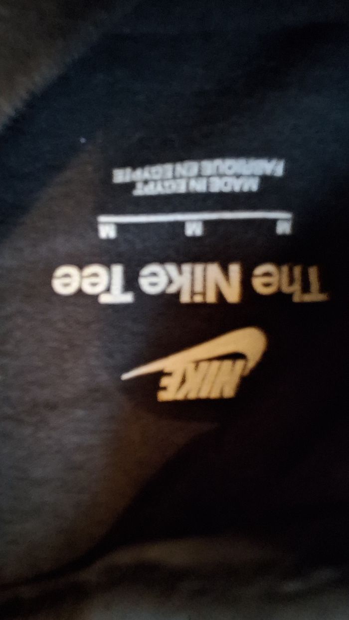 T-shirt nike noir taille M - photo numéro 3