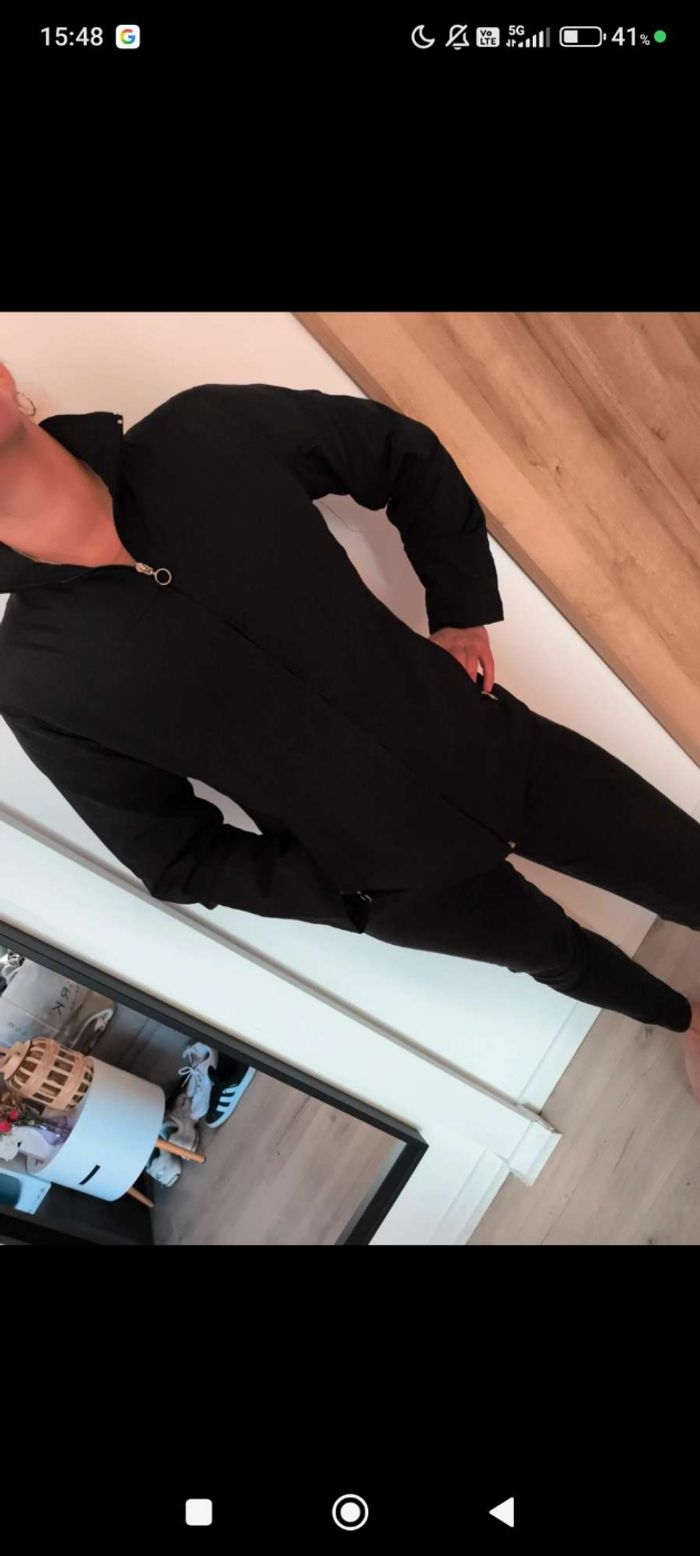 🖤 Coupe-vent noir femme Basic One – Taille L (40) - photo numéro 2