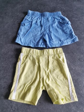 Lit de 2 short garçon, 6 mois