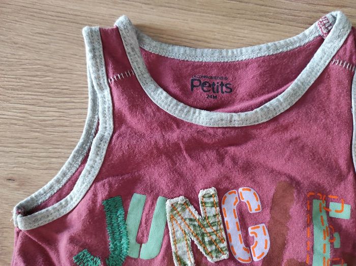 Lot de deux t-shirts sans manches - photo numéro 2