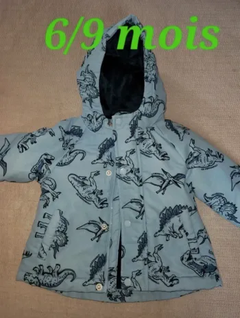Manteaux à capuche taille 6/9 mois