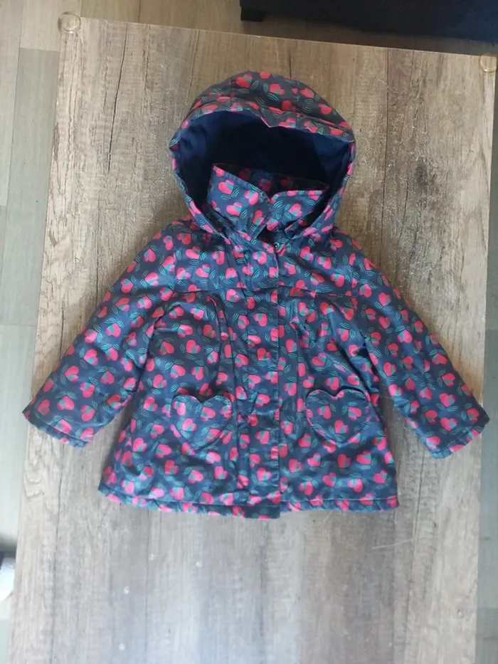 Manteau fille DPAM 18 mois - photo numéro 3