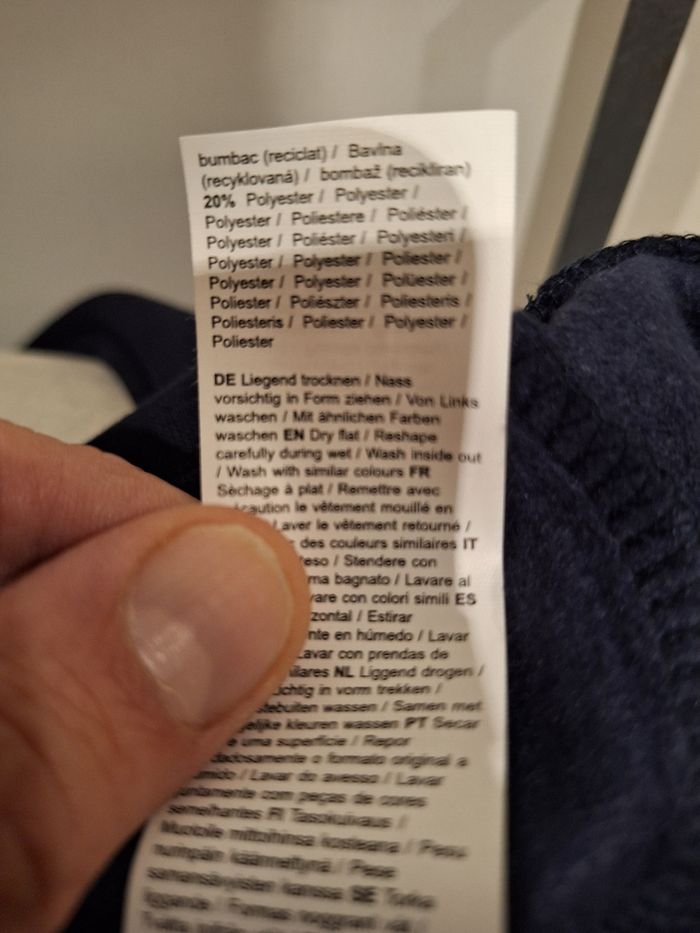 Sweatshirt molletonné neuf bleu Marine Pier One XL - photo numéro 6