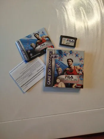 Game boy advance fila decathlon game gba Nintendo
