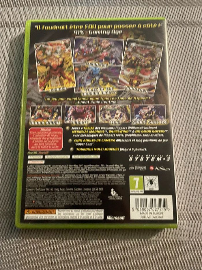 Williams Pinball Classics Jeu Xbox 360 FR - photo numéro 3