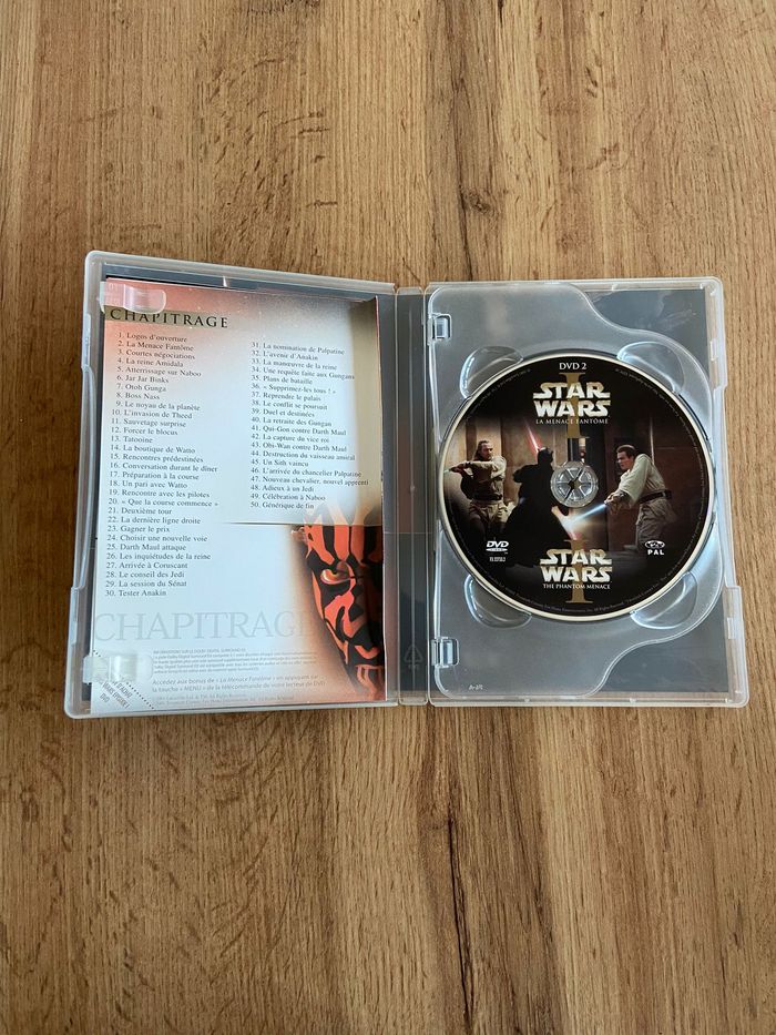 DVD Star Wars Episode I La Menace Fantôme - photo numéro 6