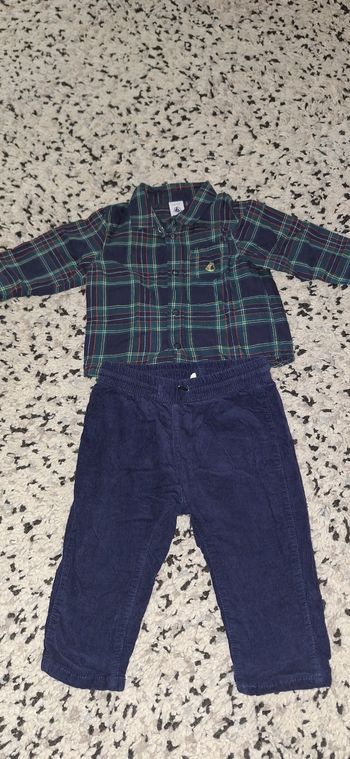 Ensemble bébé garçon 12 mois Petit Bateau x H&M