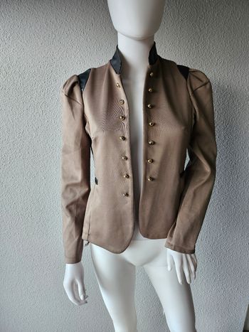 Blazer ouvert avec perles