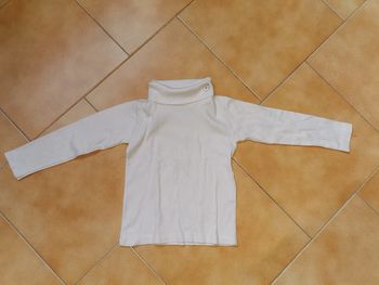 Haut col roulè blanc