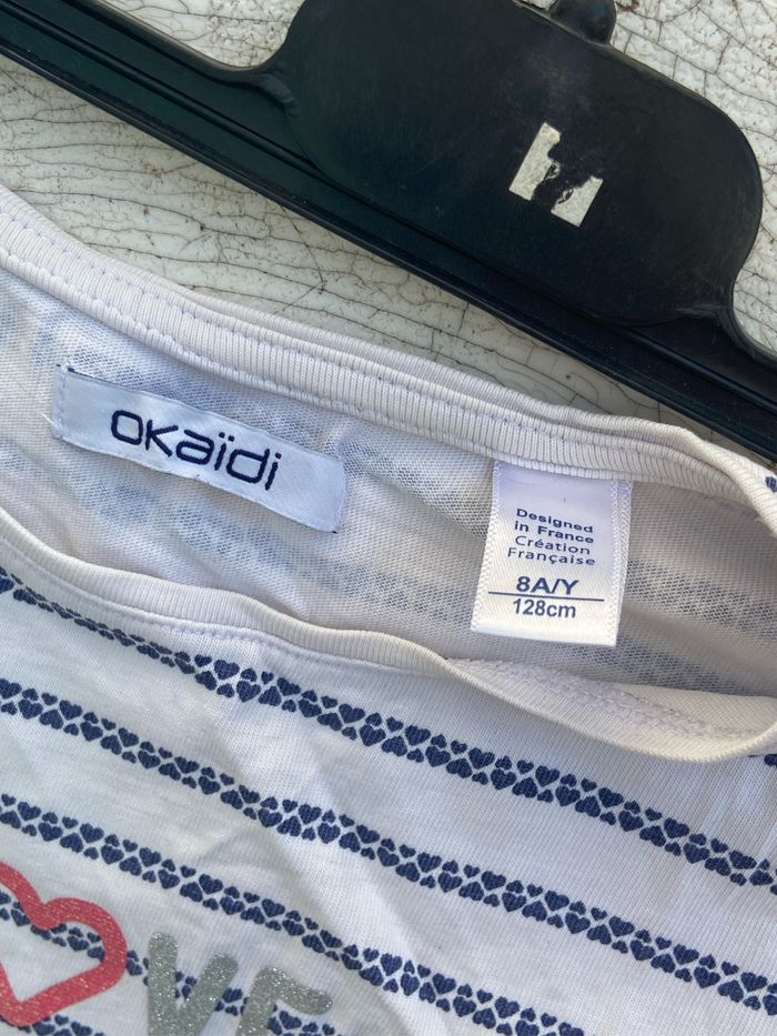 Tee-shirts à rayure bleu - photo numéro 3