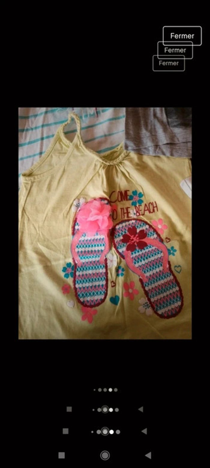 Lot 7 maillots manches courtes 8 ans - photo numéro 7