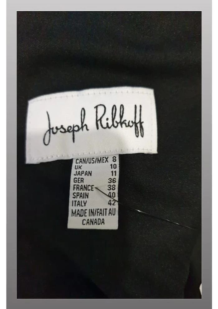 Robe femme Joseph Ribkoff T38 long 90cm noir - photo numéro 3