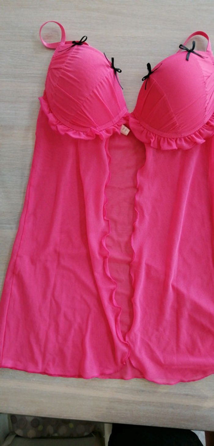 Nuisette transparente 90C