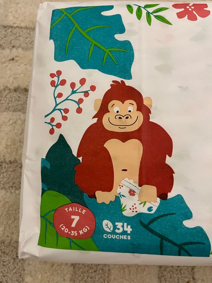 Les petits culottés : lot de 2 paquets taille 7 - photo numéro 2