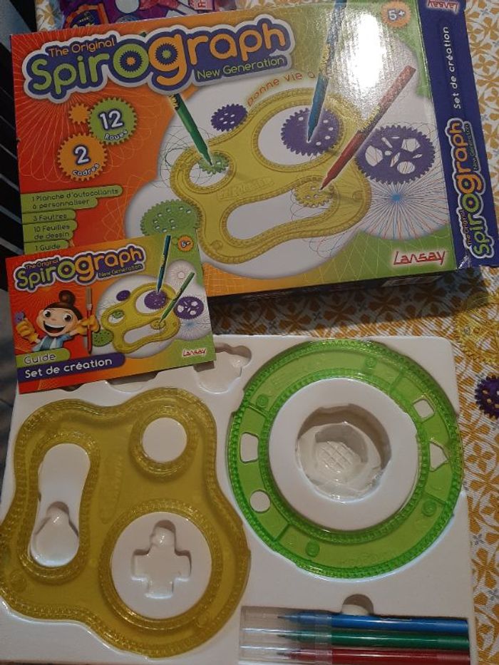 Lansay - 31004 - Spirograph coffret de création - photo numéro 2