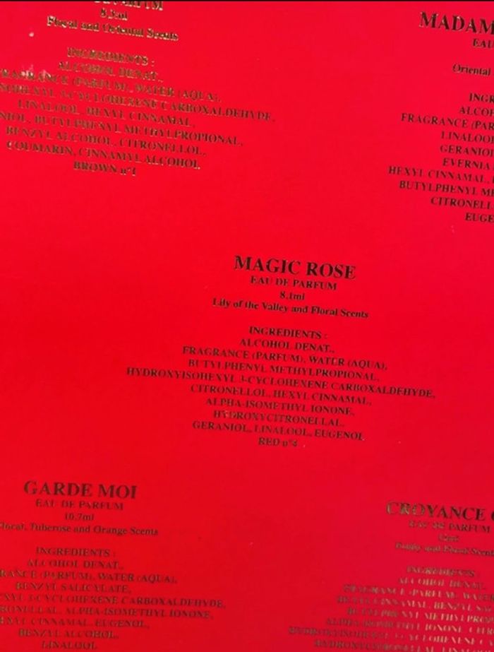 Lot de 5 parfums#parfums de france#charrier parfums - photo numéro 4