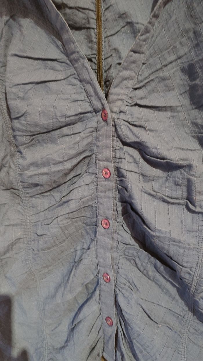 Chemisier froncé y2k T34 - photo numéro 5