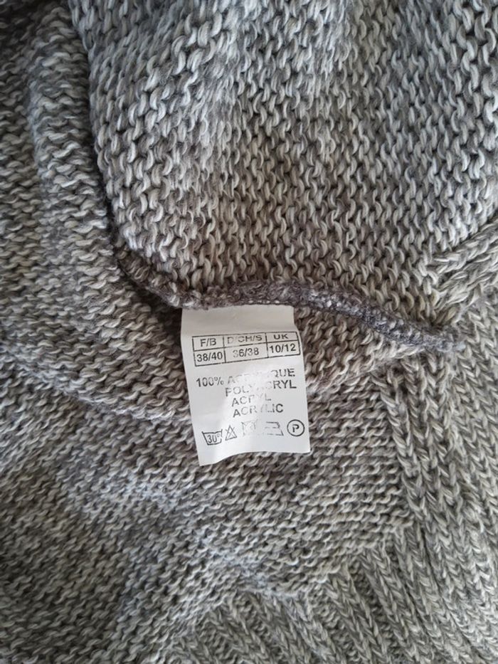 Pull gris - photo numéro 4