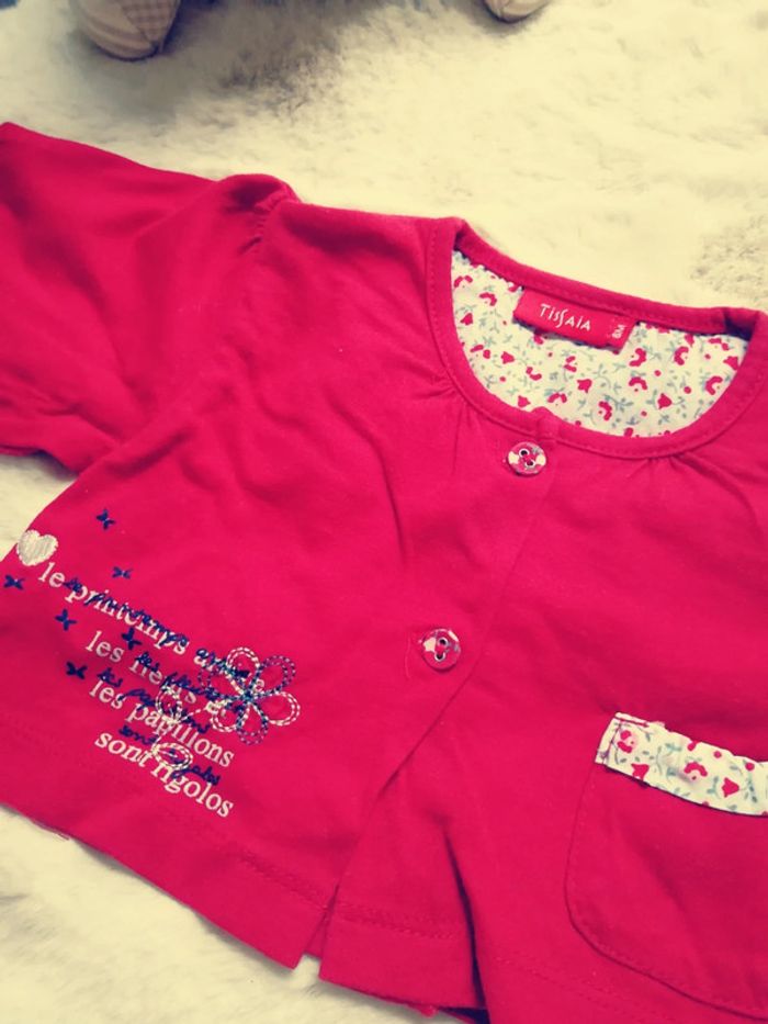 Gilets court coton imprimé neuf - photo numéro 4