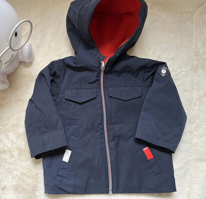 Parka bleu Jacadi - 18 mois