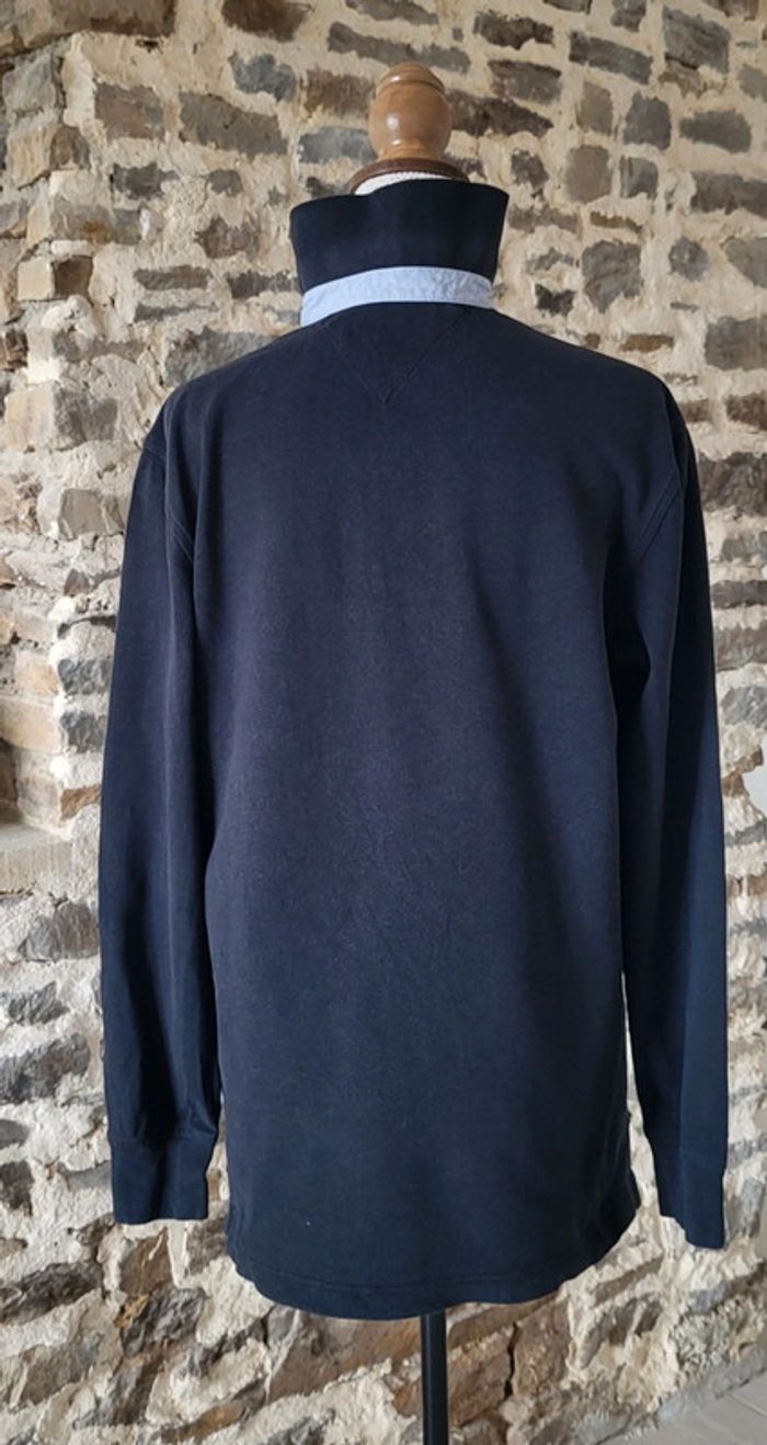 Polo manches longues noir Tommy Hilfiger Taille S - photo numéro 4