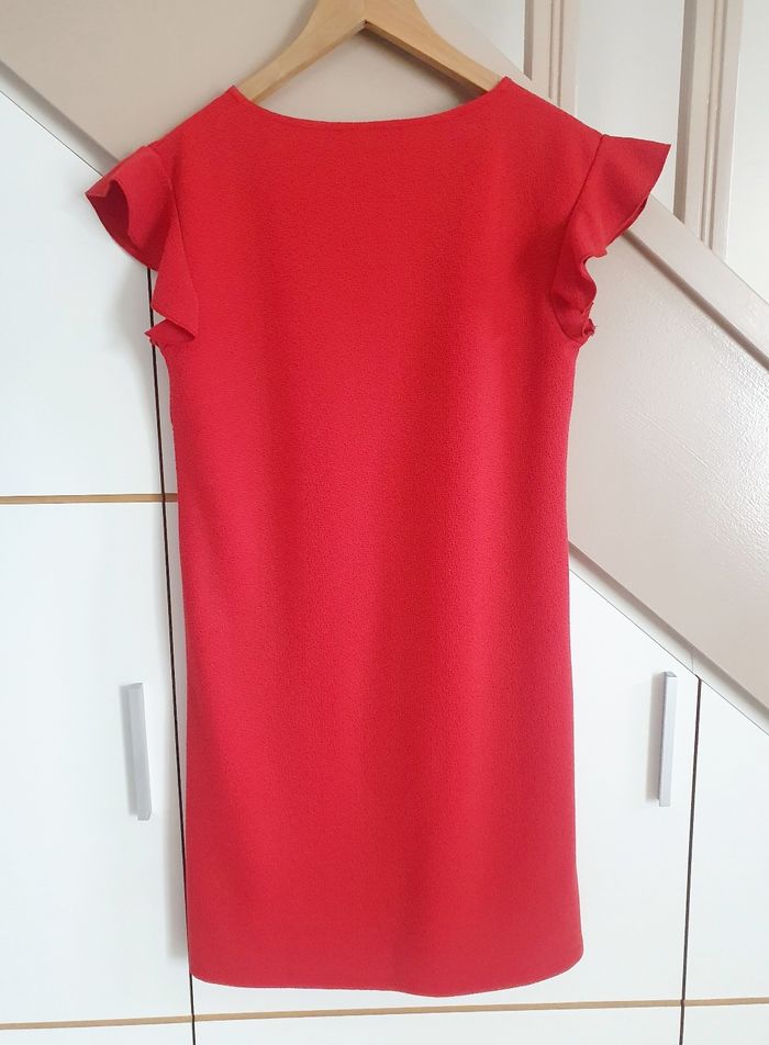 Robe mi-longue rouge Mango T. S - photo numéro 5