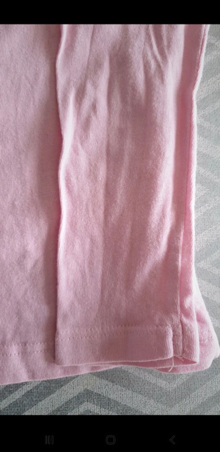T-shirt manches longues rose 4 ans - photo numéro 4