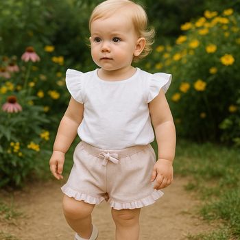 Short léger rose Gémo