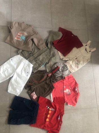 Lot vêtements garçon