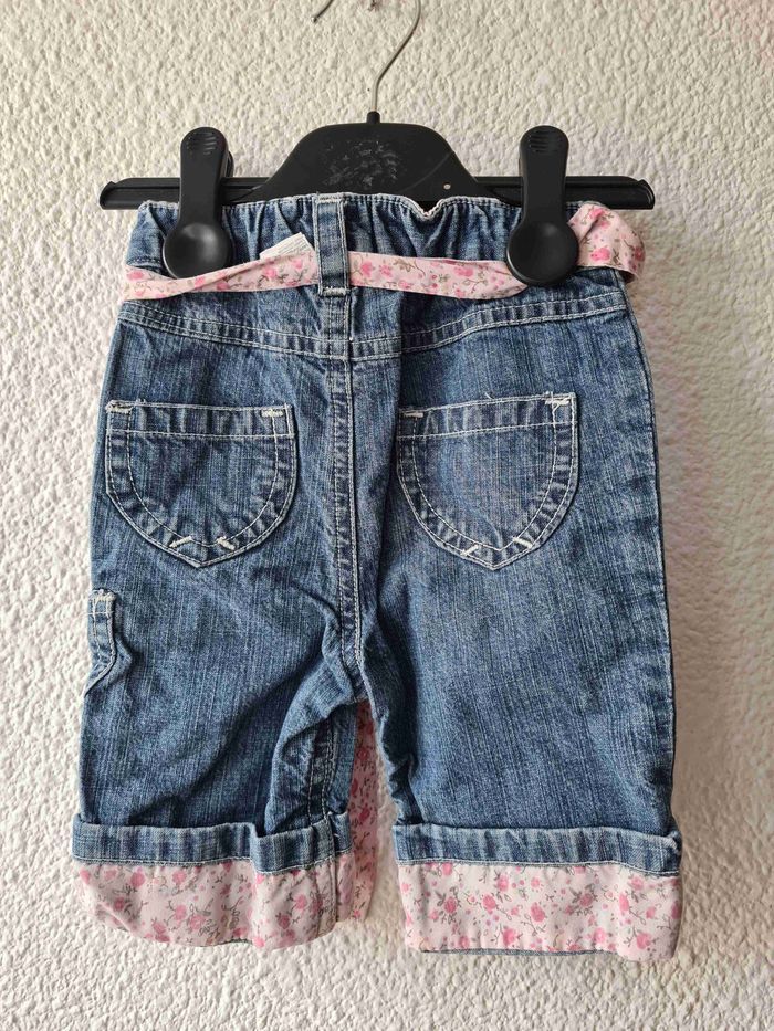 pantacourt en jeans Kimbaloo - photo numéro 2